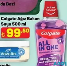 COLGATE AĞIZ BAKIM SUYU 500 ML fiyat ve kampanya bilgisi